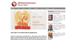 Desktop Screenshot of afrikamissionare.de